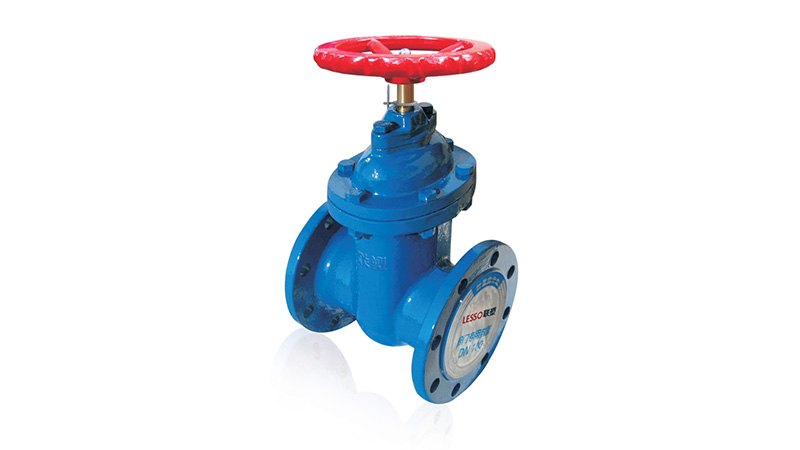Flanged Hard Sealing Gate Valve with Gatage(Non-rising Stem)