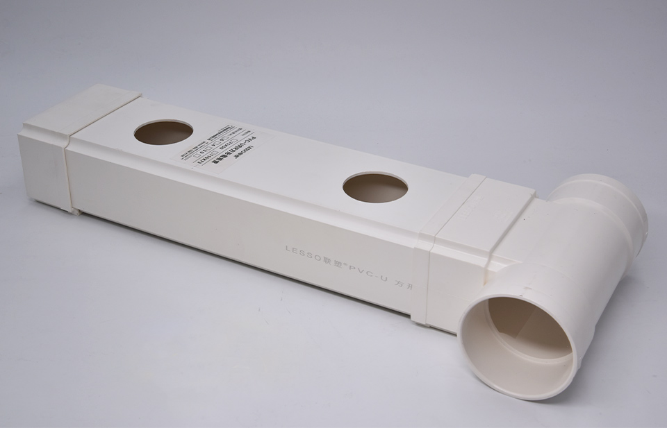 PVC-U Square Detachable Hydroponic Pipe and Fittings