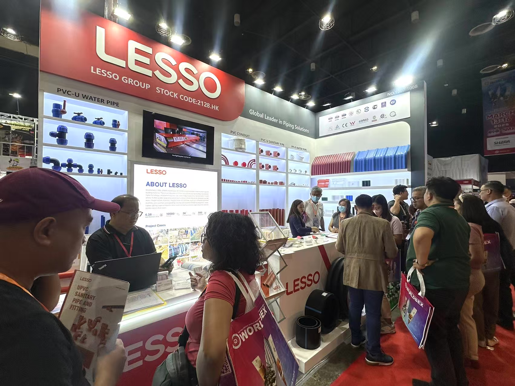 LESSO Makes Its Debut at Worldbex 2025 